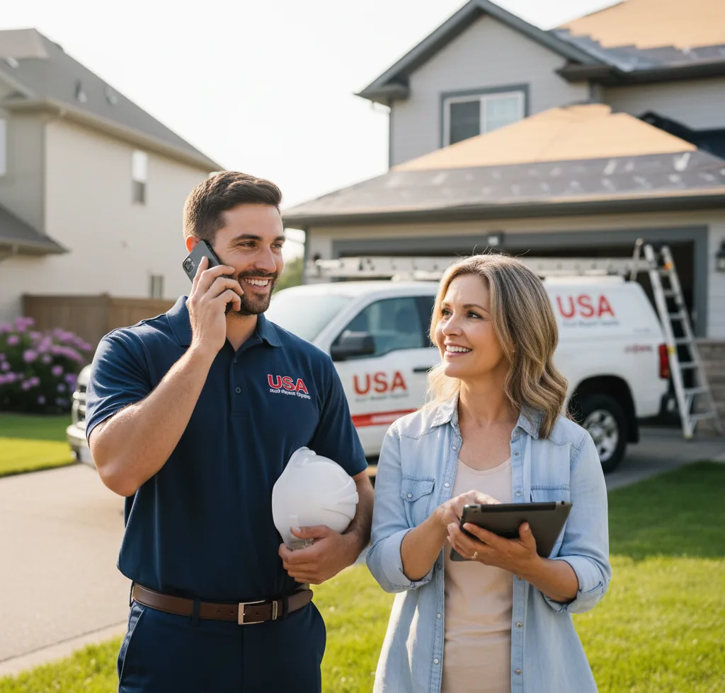 USA Roof Repair Experts customer support in Chehalis